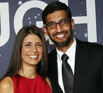 Anjali Pichai Wiki, Age, Wedding, Sundar Pichai, Family, Job, Net Worth